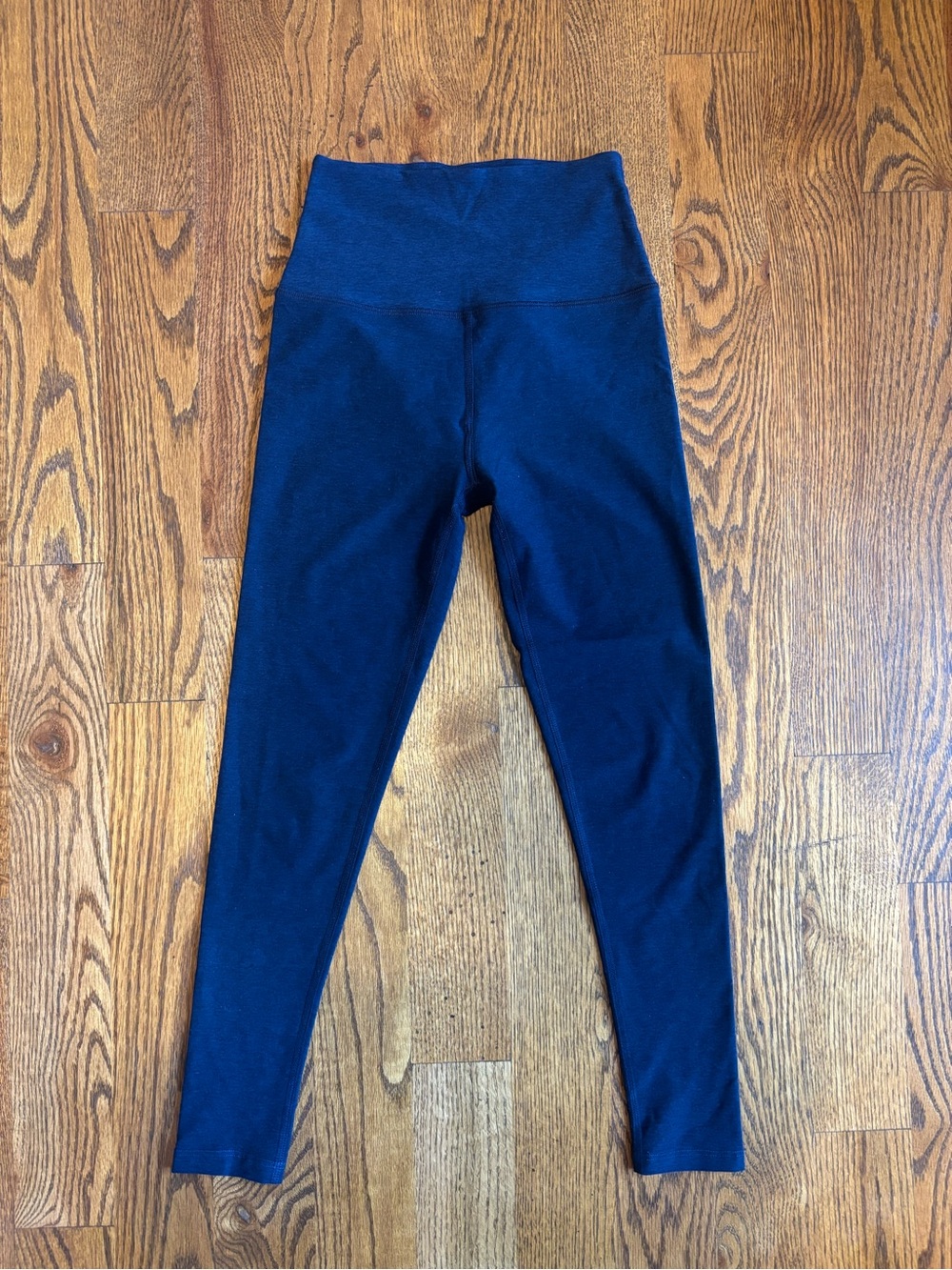 Beyond Yoga Spacedye Caught in the Midi High Waisted Leggings Navy Small